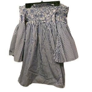 Off the shoulder bell sleeve top